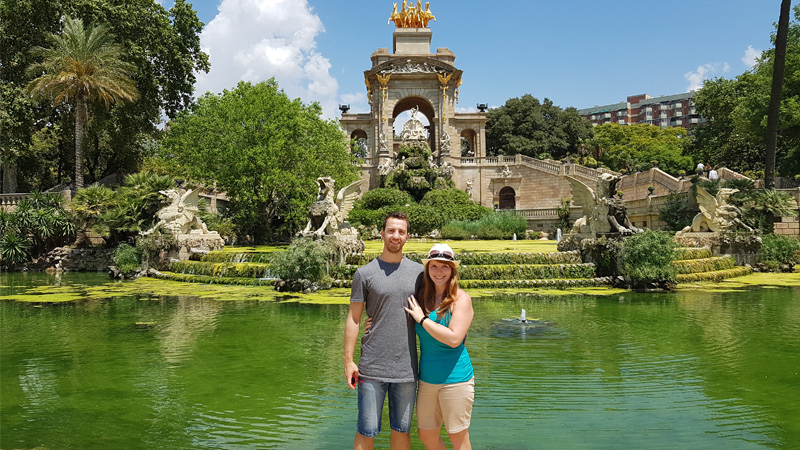 Park Ciutadella a Plaça de Joan Fiveller-barcelona-zapakuj